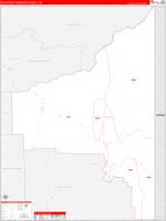 Southeast Fairbanks Borough (), Ak Wall Map Zip Code